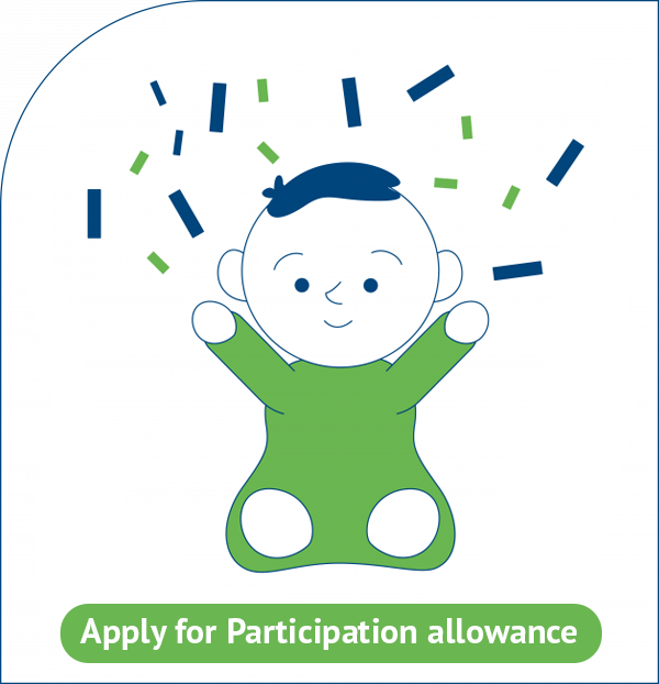 Apply for the Childcare Allowance, Toddler Allowance or Study Allowance 